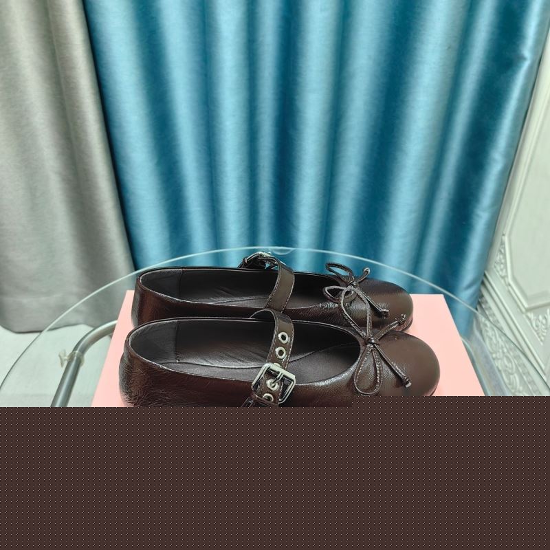 Miu Miu flat shoes